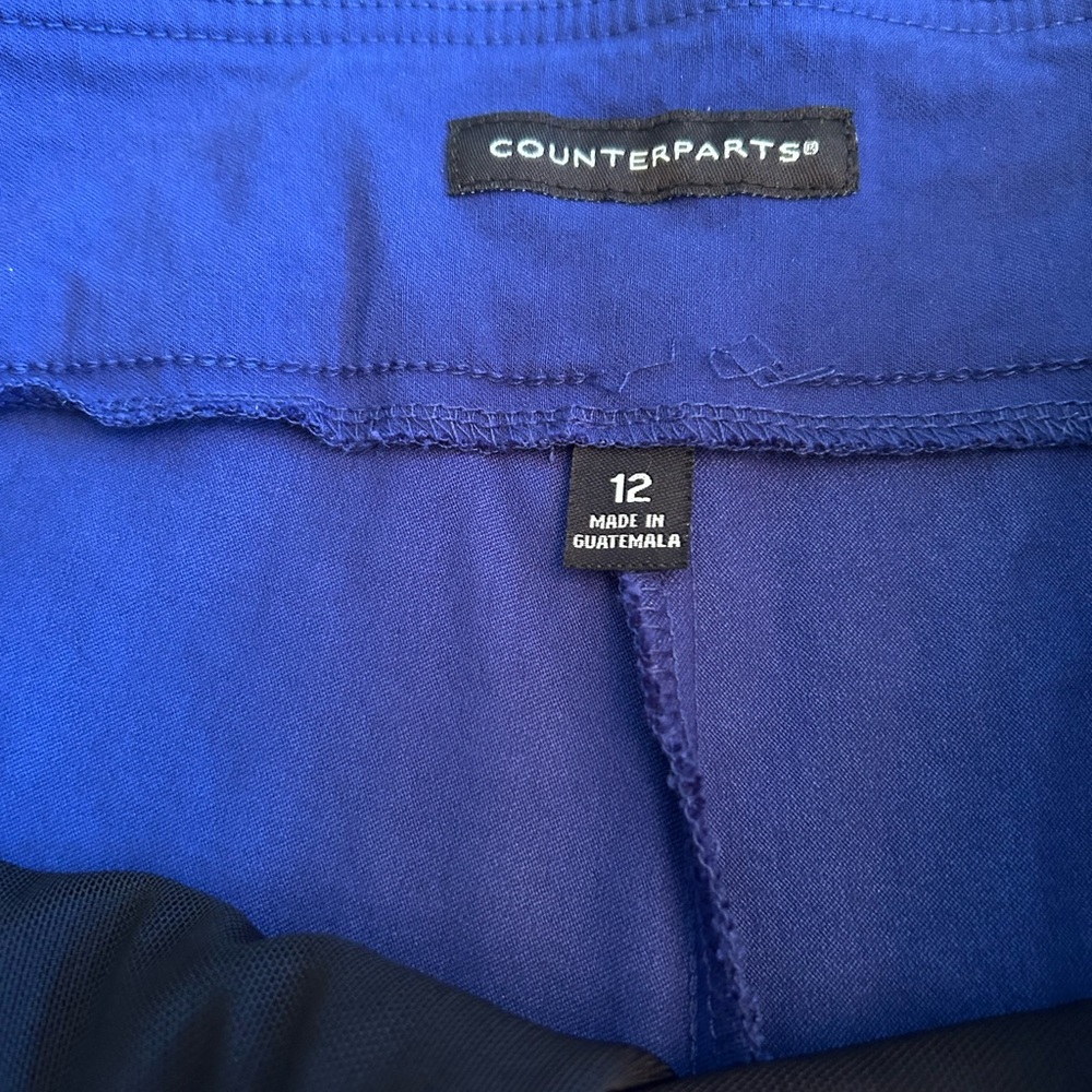 Counterparts Women's Royal Blue Bermudas - Picture 3 of 6